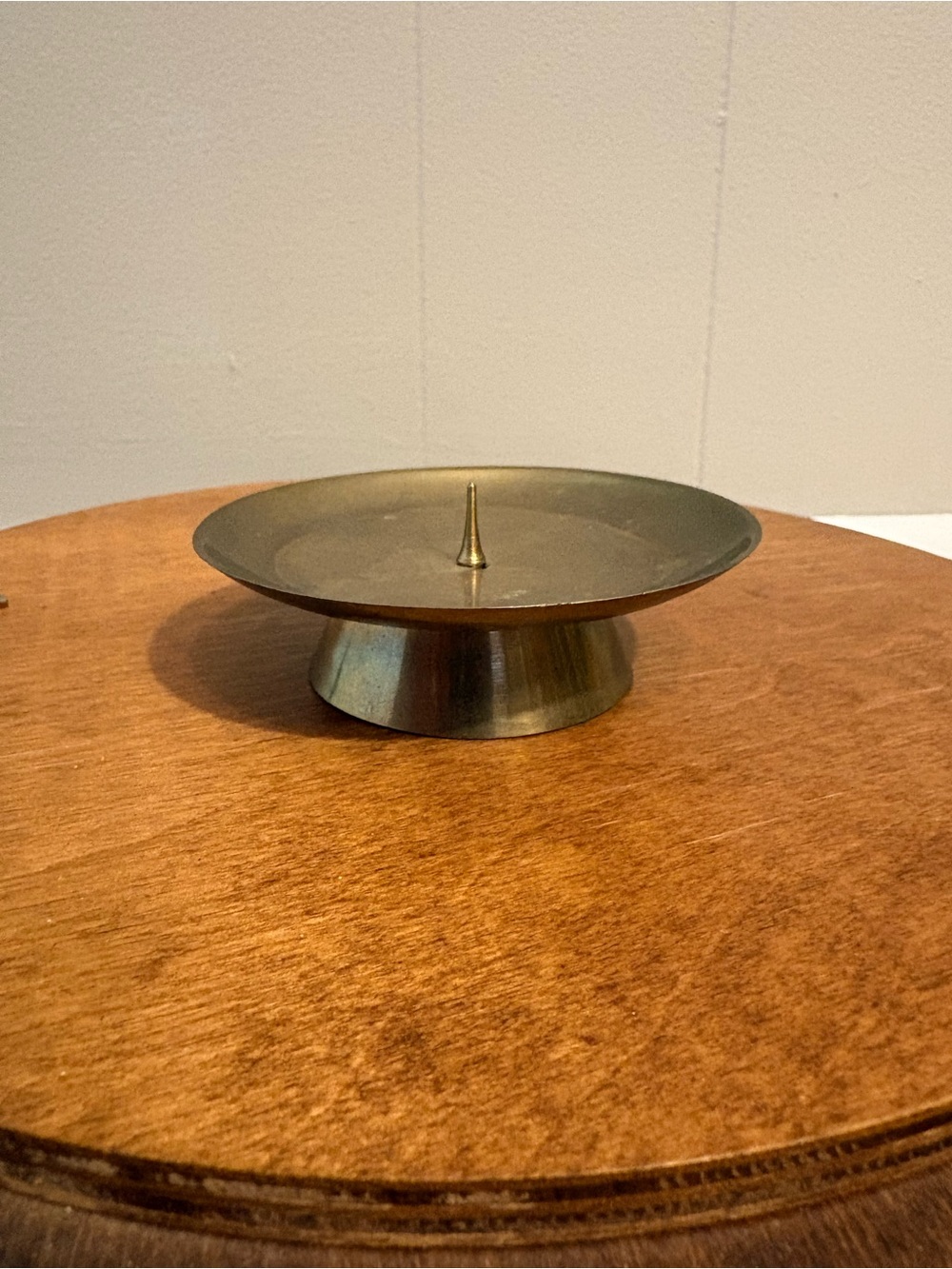 Brass Colored Candle Spike Holder